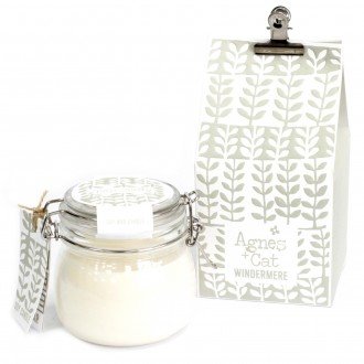 Velas em jarra de vidro - Windermere