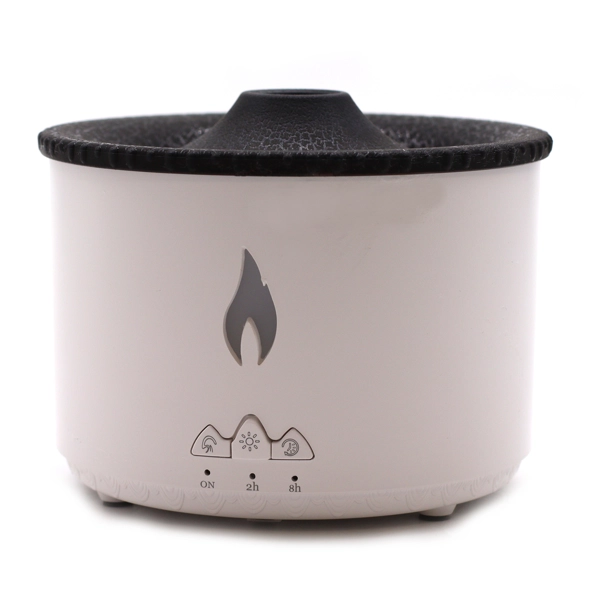 Difusor de Aroma Médio Efeito Vulcão (plug) Duas Cores