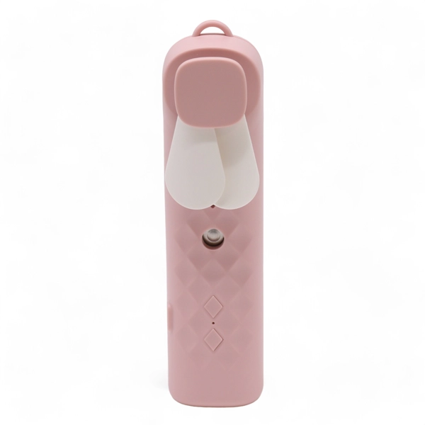 Ventilador e Pulverizador Facial Rosa - USB