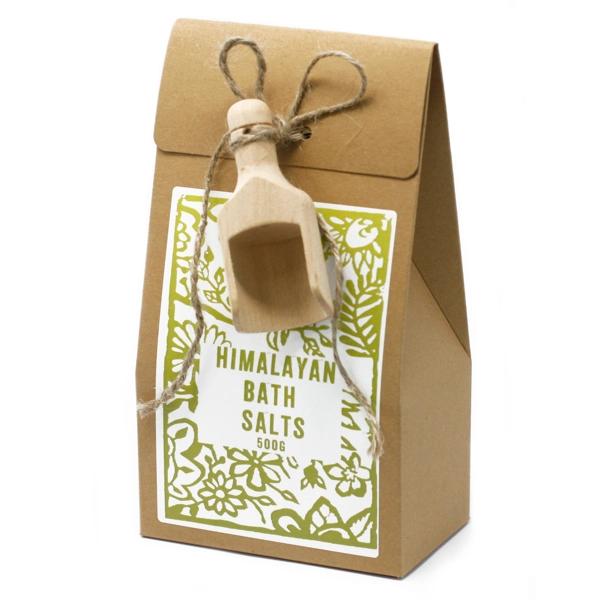 500 g de sal de banho - Himalaia