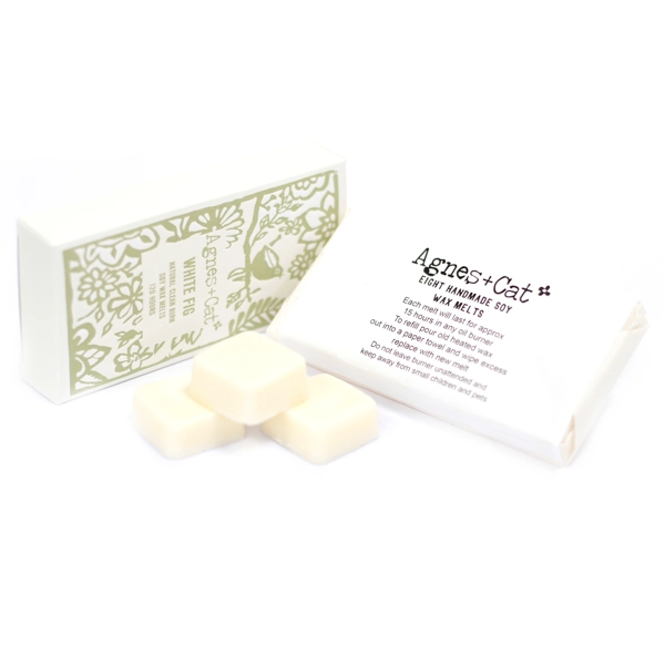 Caixa de 8 Lápis de Cera - Figo Branco