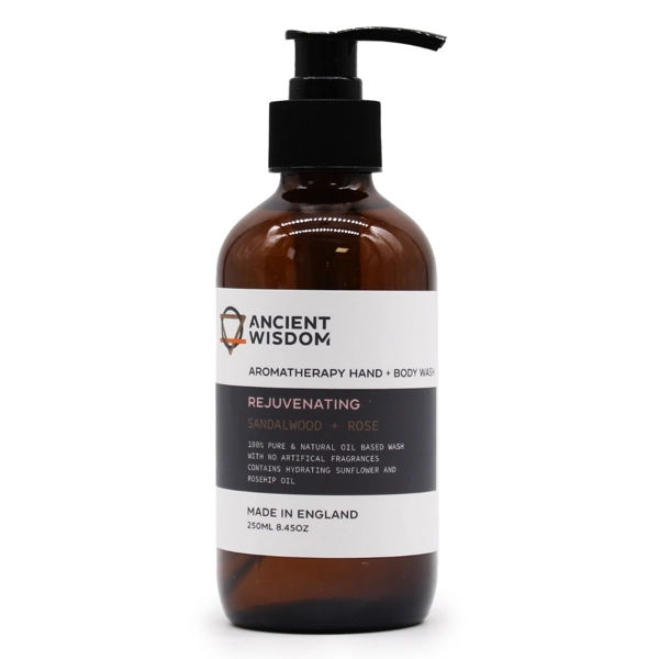 Sabonete para Mãos e Corpo Sândalo e Rosa 250ml
