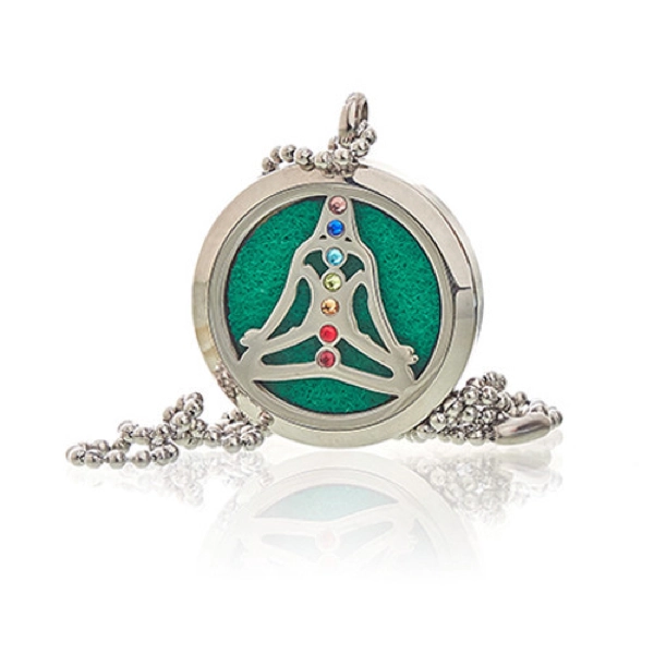 Colar Joias de Aromaterapia - Yoga Chakra - 30mm