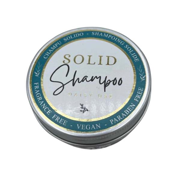 Shampoo Sólido Artesanal 70g em Lata - Uso Diário