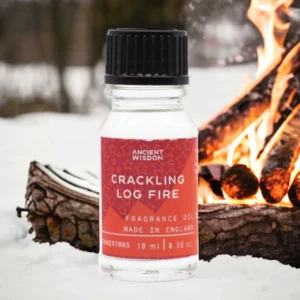 Óleo com fragrância de fogo de lenha crepitante 10ml