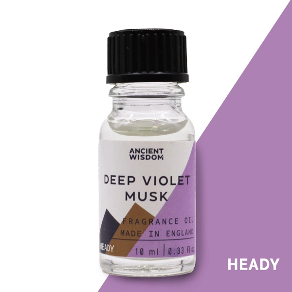 Óleos Fragrâncias 10ml - Almíscar Violeta