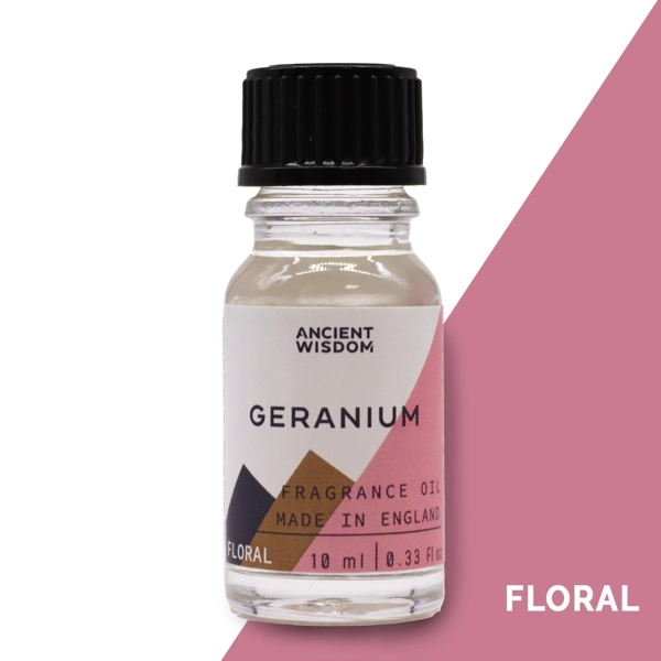 Óleos Fragrâncias 10ml - Gerânio