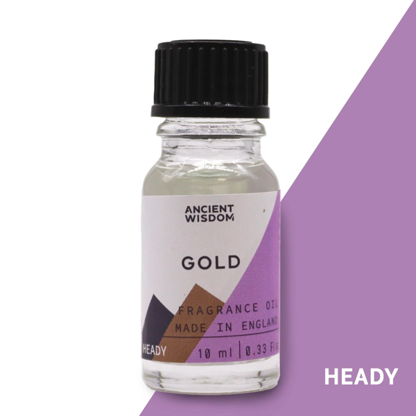 Óleos Fragrâncias 10ml - Ouro