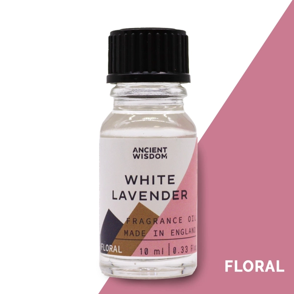 Óleos Fragrâncias 10ml - Lavanda Branca