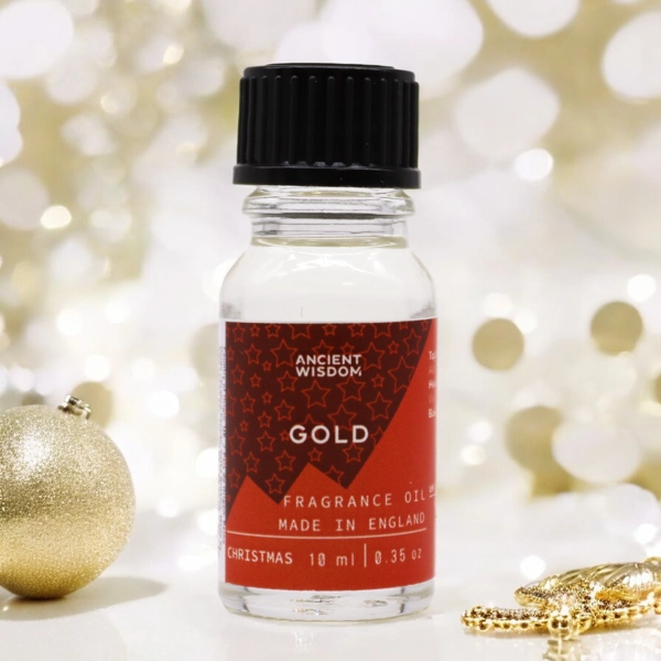 Óleos Fragrâncias 10ml - Ouro (Natal)