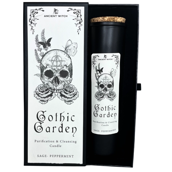 Velas purificadoras de bruxas antigas - Jardim Gótico