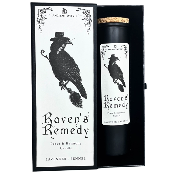 Velas Purificadoras de Bruxas Antigas - Remédio Ravens