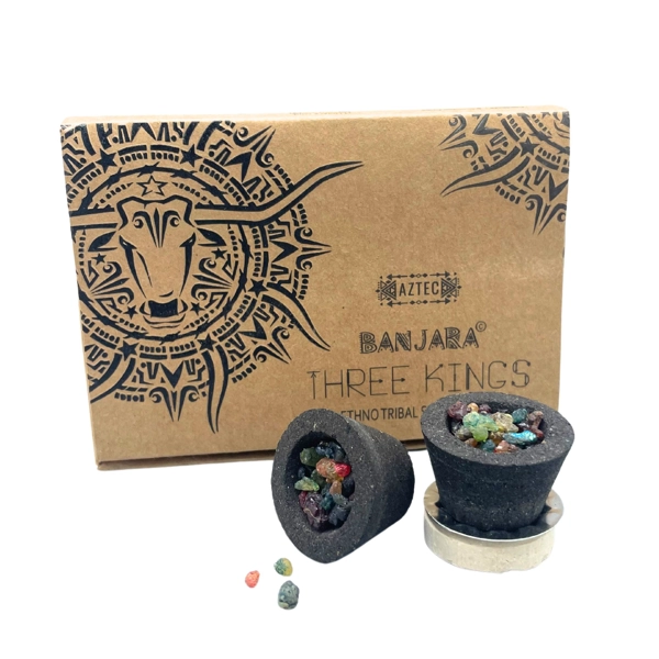 Caixa com 6 Copos de Resina Banjara - 3 Reis