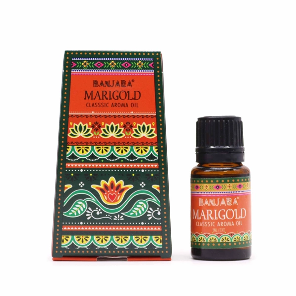 Óleo de Fragrância Indiana Banjara 10ml - Calêndula