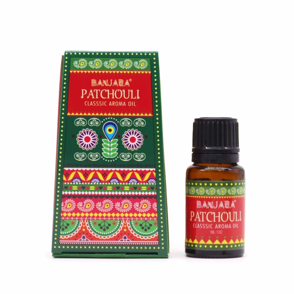 Óleo Fragrância Banjara India 10ml - Pathchouli
