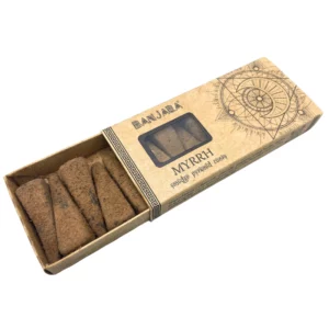 Cones de Pirâmide Banjara Smudge - Mirra