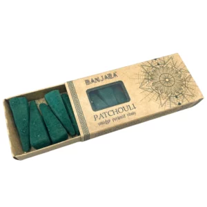 Cones de Pirâmide Banjara Smudge - Patchouli ou Oriza