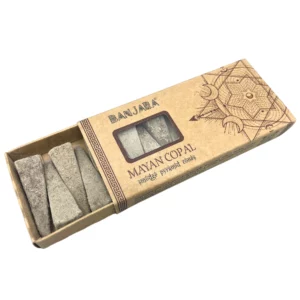 Cones de pirâmide de manchas Banjara - Copal Maya