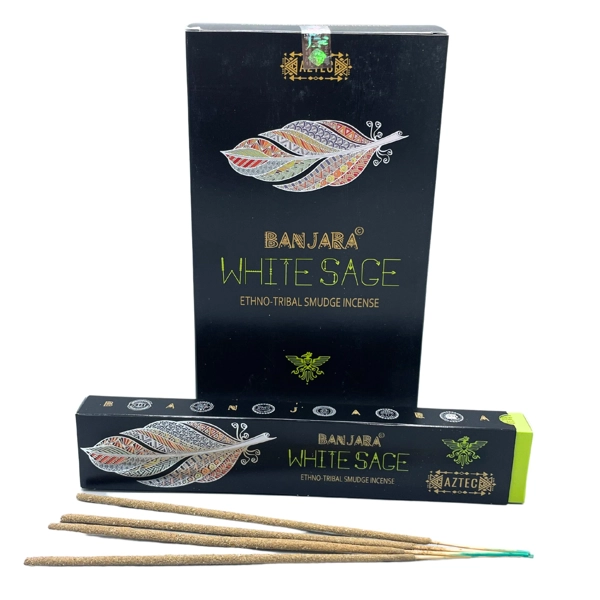 Incenso Tribal Smudge Banjara - Sálvia Branca