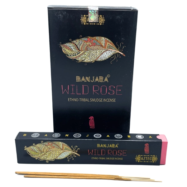 Incenso Tribal Smudge Banjara - Rosa Selvagem