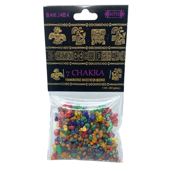 Resina de Árvore Banjara - 7 Chakra