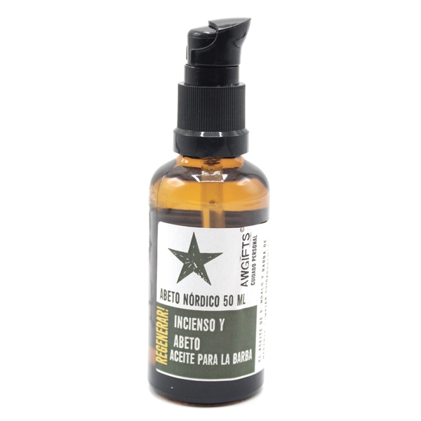 50ml Óleo de Barba - Abeto Nórdico - Regenera!