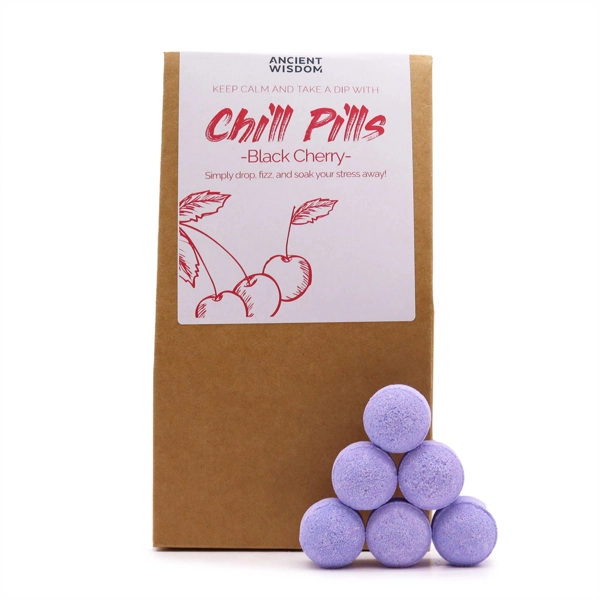 Pacote Presente Chill Pills 350g - Cereja Preta