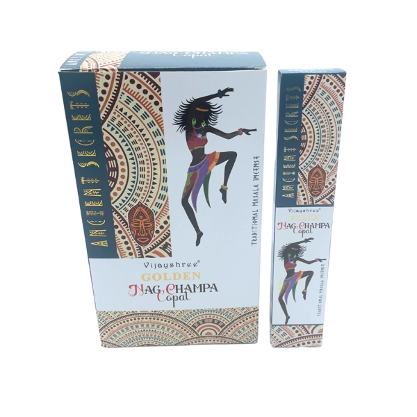 15g de copal dourado e nag champa