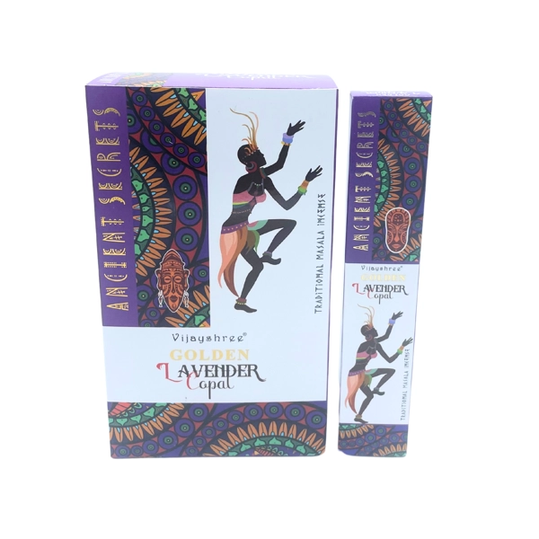 15 g de copal dourado e lavanda