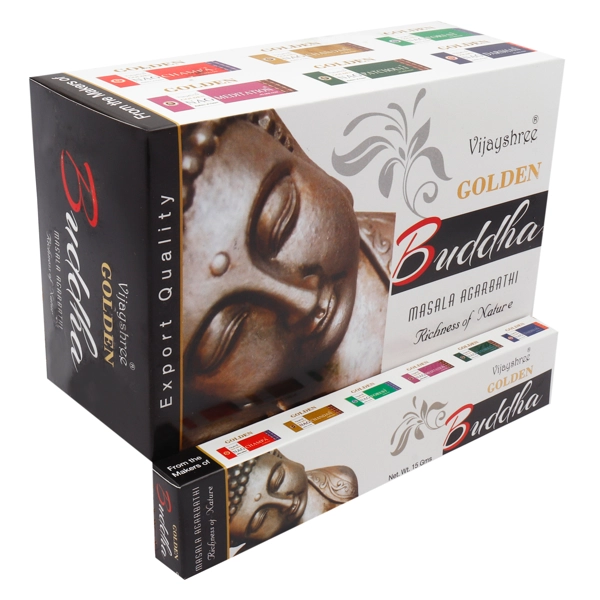 Incenso Buda Dourado 15 g