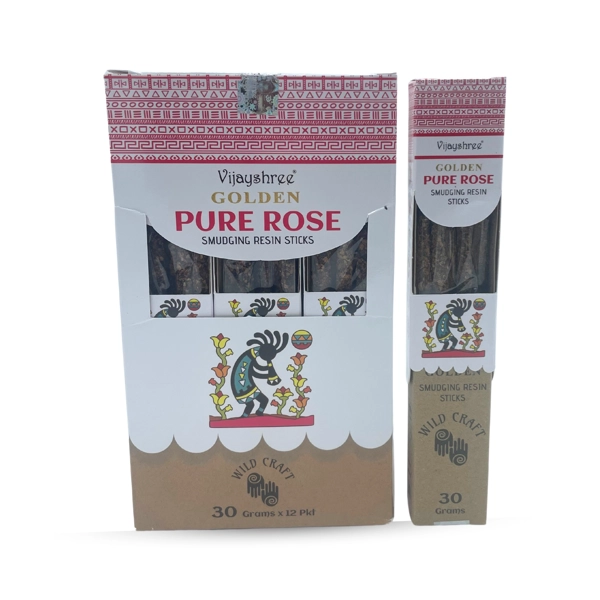 Bastões de resina de mistura de ouro rosa puro 30g (6 unidades)