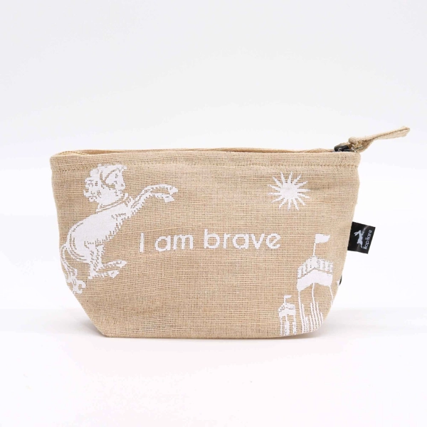 Bolsa de toalete Hop Hare - sou corajoso