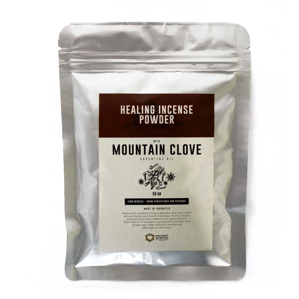 Pó de Incenso Curativo - Cravo da Montanha 50g