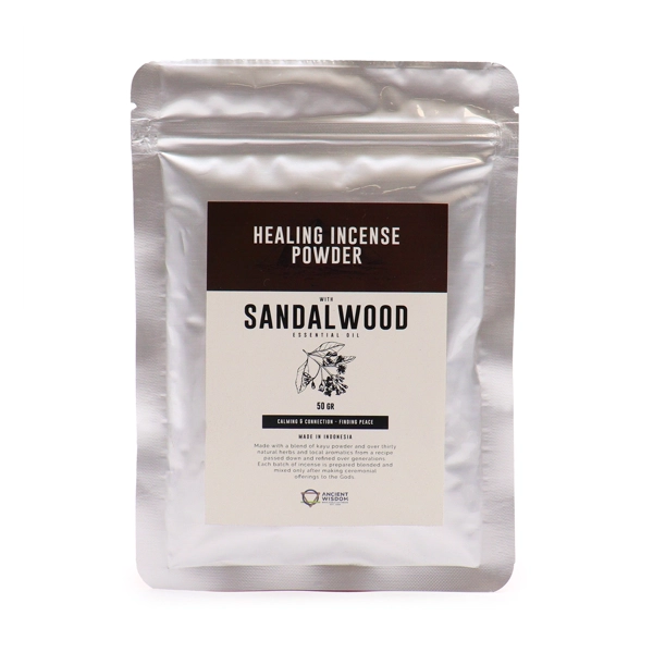 Incenso Curativo em Pó - Sândalo 50g