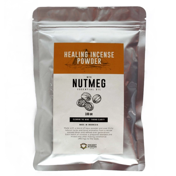 Incenso Curativo em Pó - Noz-moscada 100g