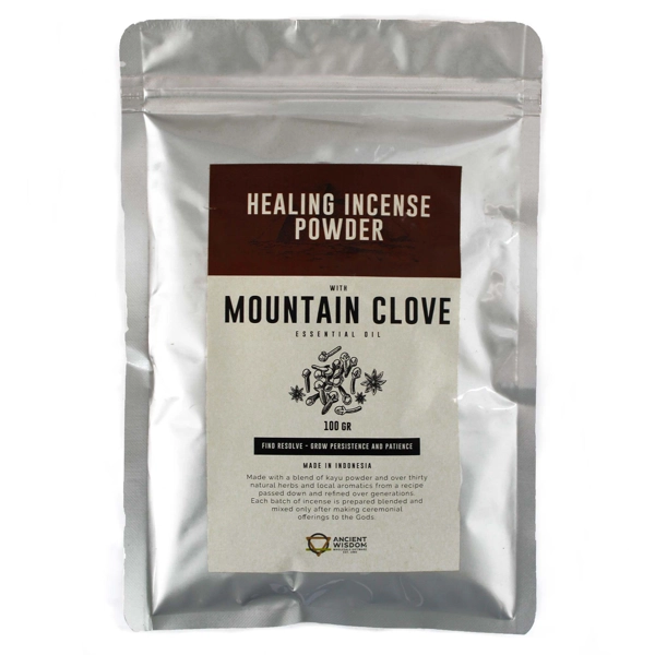 Incenso Curativo em Pó - Cravo da Montanha 100g