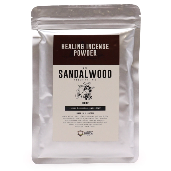 Incenso Curativo em Pó - Sândalo 100g