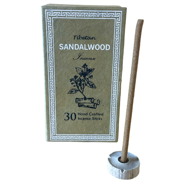 Conjunto de presente de incenso Himalayan Sugandhit Dhoop - Sândalo