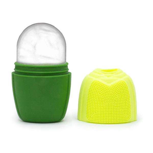 Rolos de Gelo de Silicone para Rosto - Verde