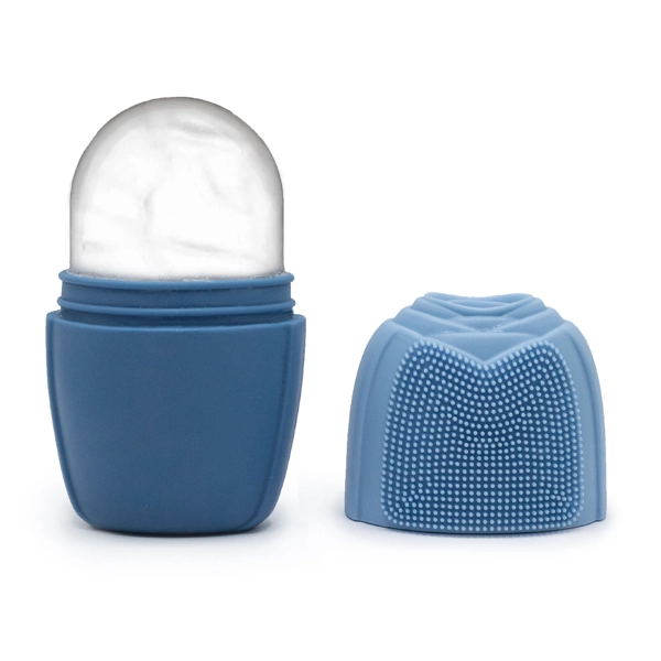 Rolos de Gelo de Silicone para Rosto - Azul