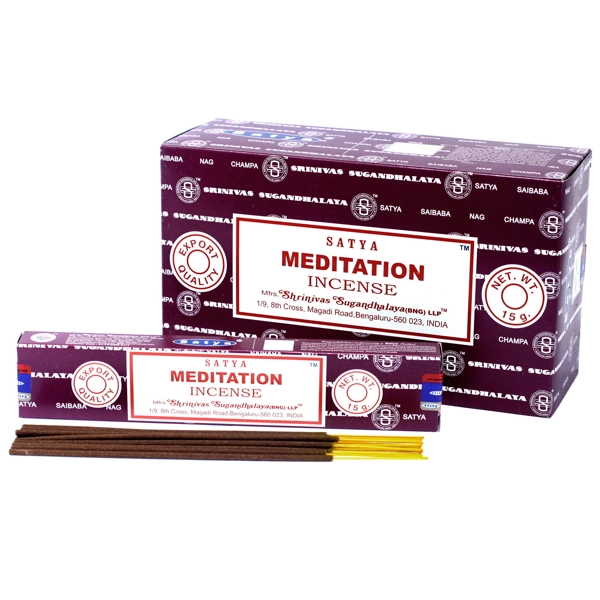 Incensos Satya 15g - Meditação