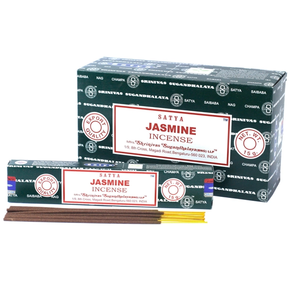 Bastões de Incenso Satya 15g - Jasmim
