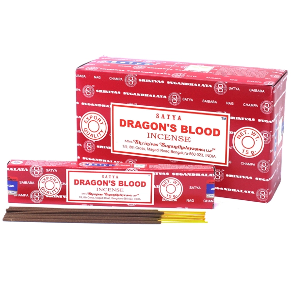Incensos Satya 15g - Sangue de Dragão