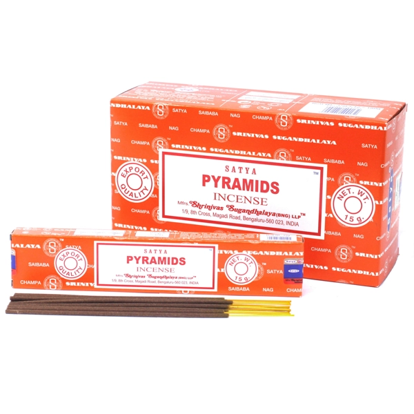 Incensos Satya 15g - Pirâmide