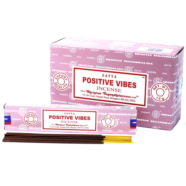 Incensos Satya 15g - Vibrações positivas