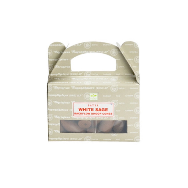 Caixa de 24 Cones de Refluxo - Satya White Sage