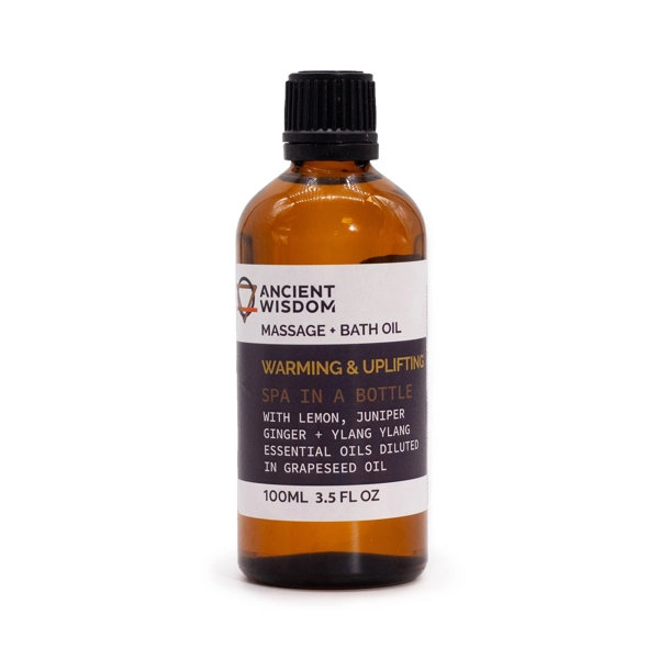 Óleo de Massagem 100ml - Quente e edificante