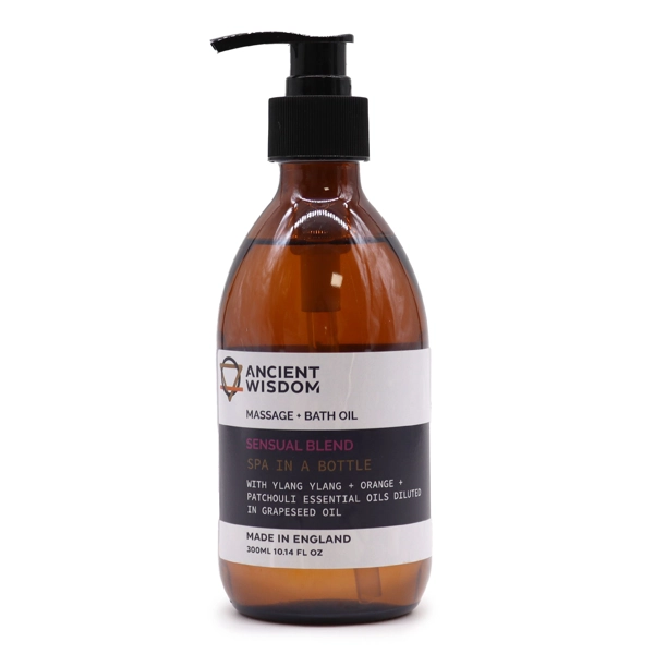 Óleo de Massagem e Banho Aromaterapêutico - Sensual 300 ml