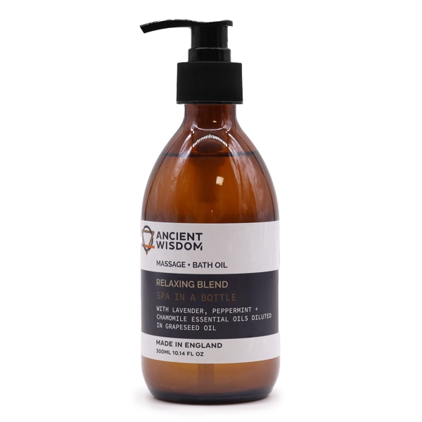 Óleo de Massagem e Banho de Aromaterapia - Relaxante 300 ml