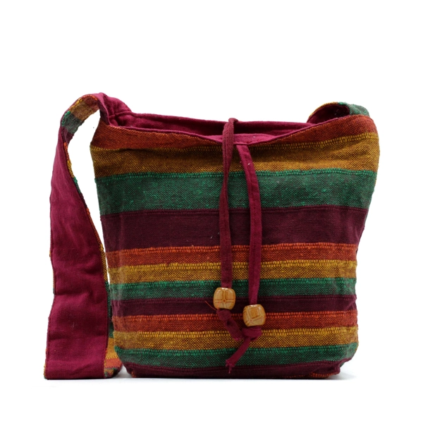 Bolsa de Ombro Nepal - Mountain Trek Tan & Greens